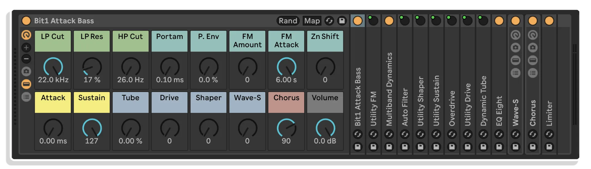 bit one by cluster sound