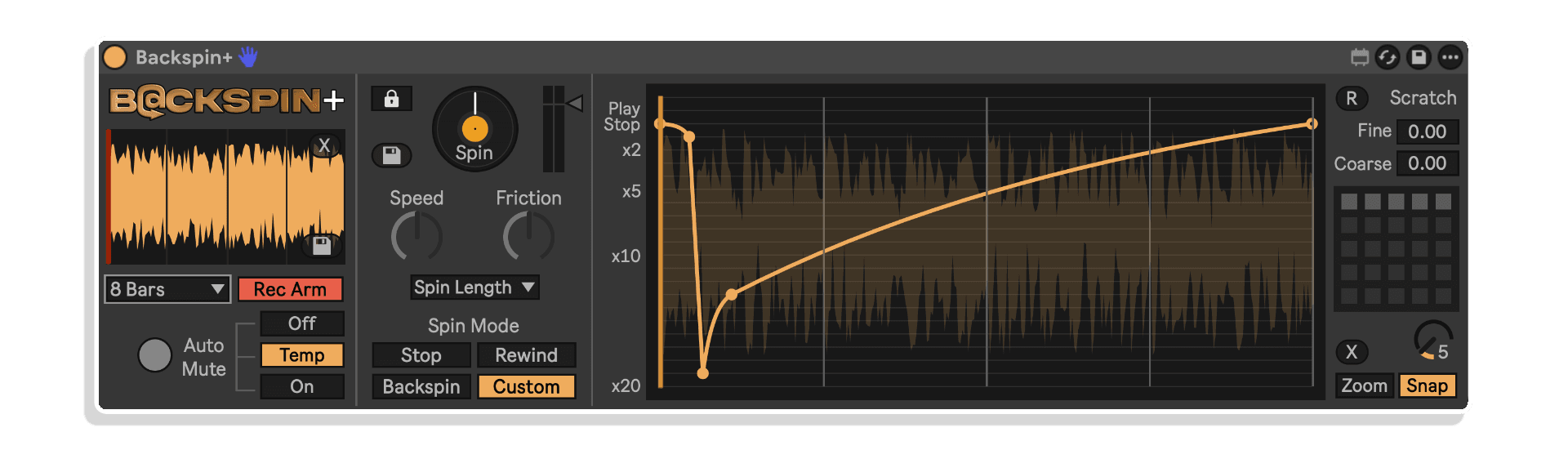 backspin plus by andrew norris