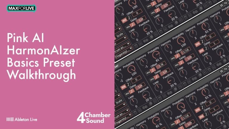 pink ai harmonaizer by 4 chamber sound