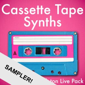 cassette tape synths sampler by brian funk