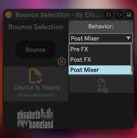 bounce selection by elisabeth homeland