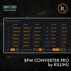 bpm converter pro by killihu