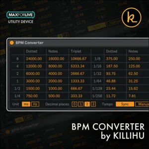 bpm converter by killihu