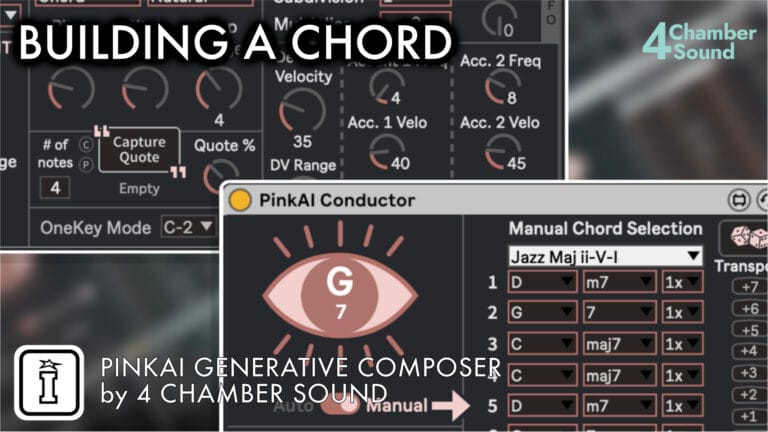 pink ai generative composer by 4 chamber sound