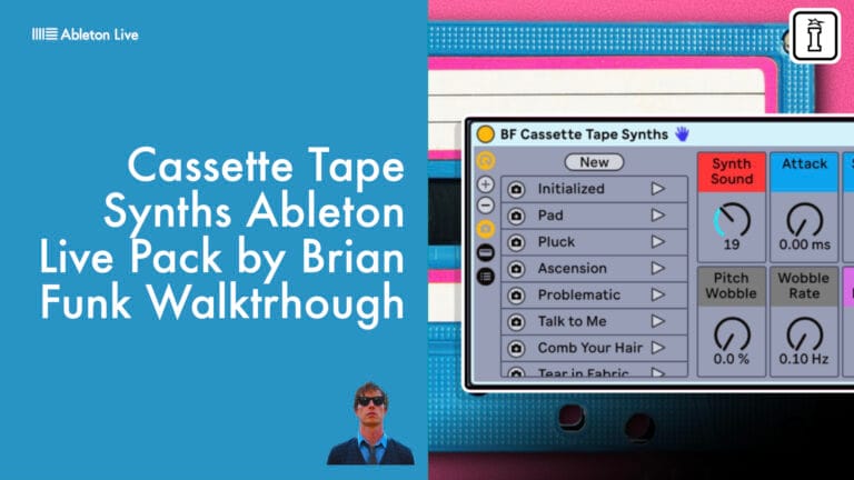 cassette tape synths by brian funk