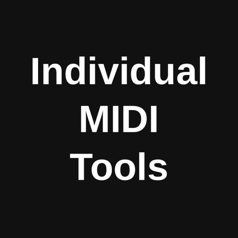 Individual MIDI Tools
