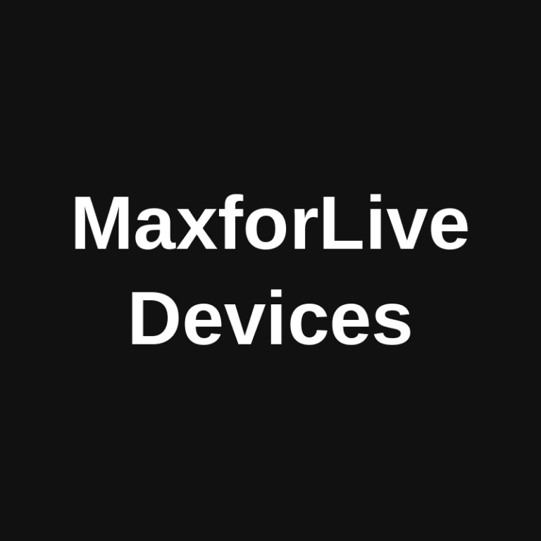 MaxforLive Devices