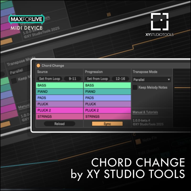 Chord Change – Explore Chord Progressions in Ableton Live with Max