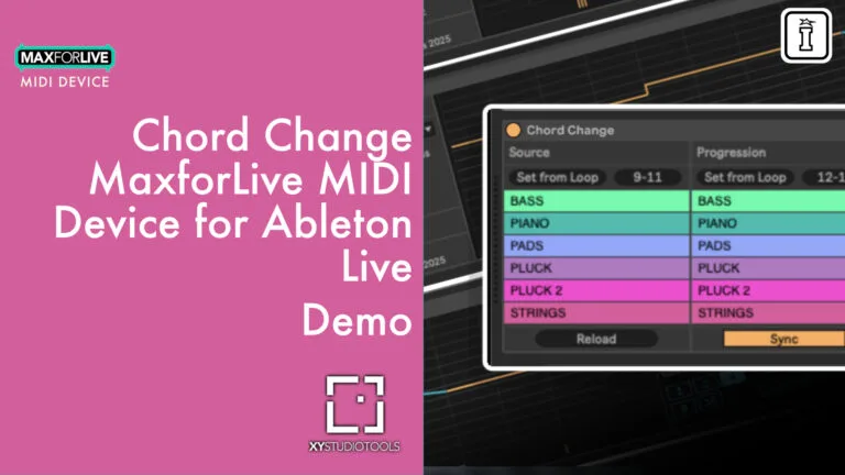 chord change by xy studio tools