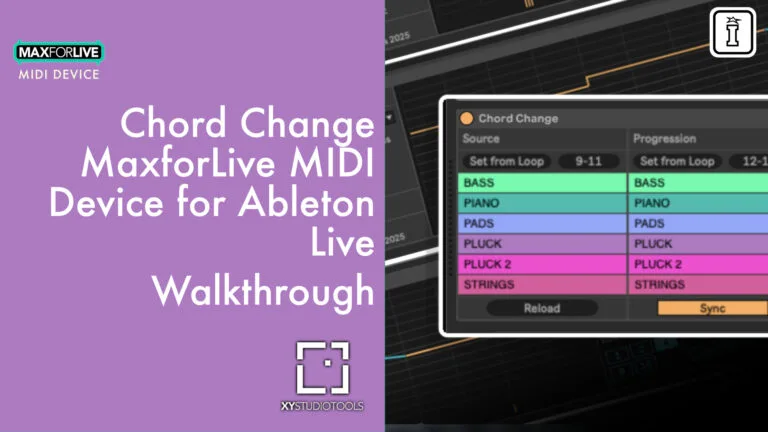 chord change by xy studio tools