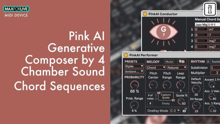 pink ai generative composer by 4 chamber sound