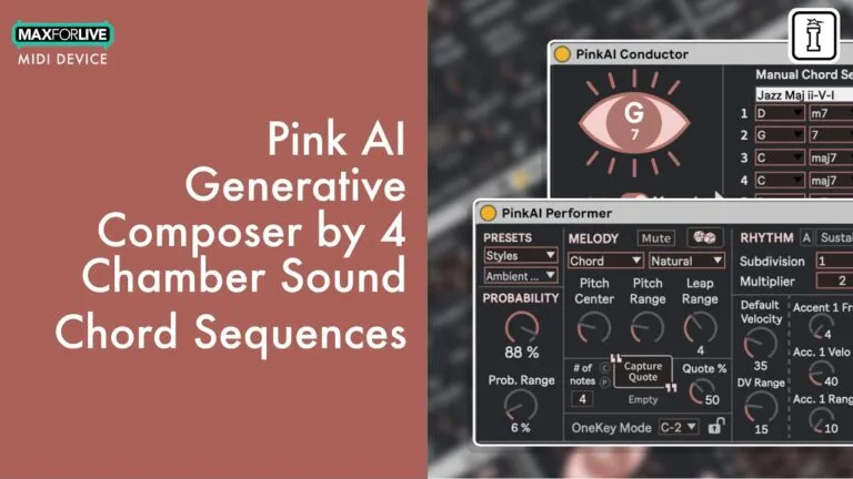 Pink AI Generative Composer | MultiTrack MIDI Generator