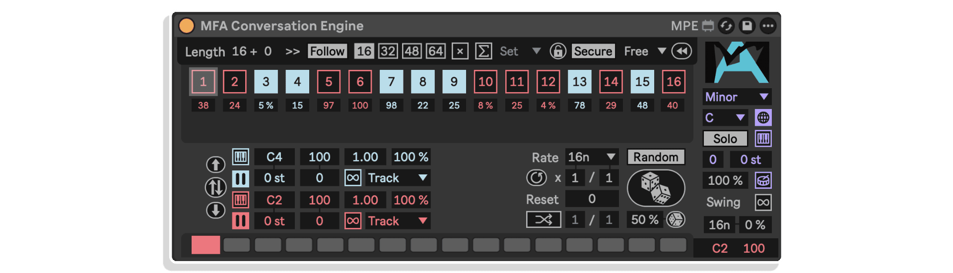 conversation engine by manifest audio