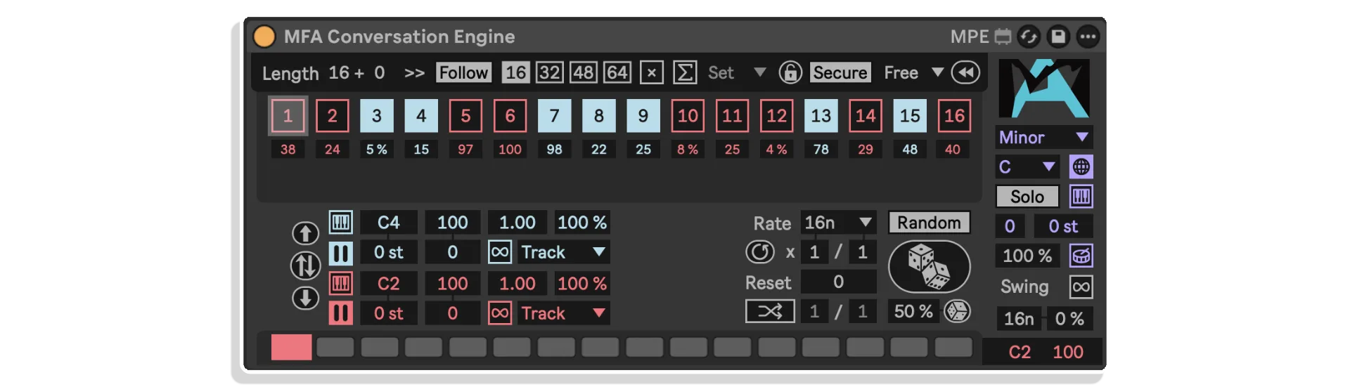 conversation engine by manifest audio