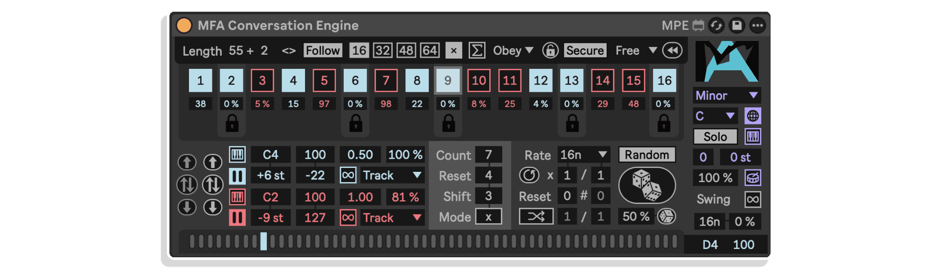 conversation engine by manifest audio