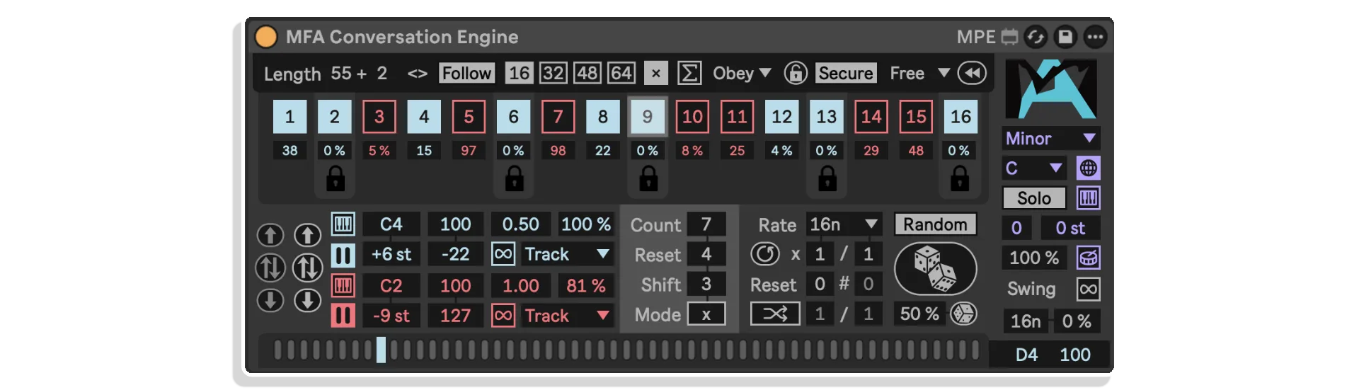 conversation engine by manifest audio