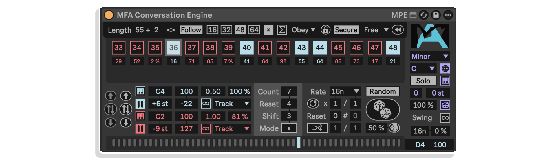 conversation engine by manifest audio