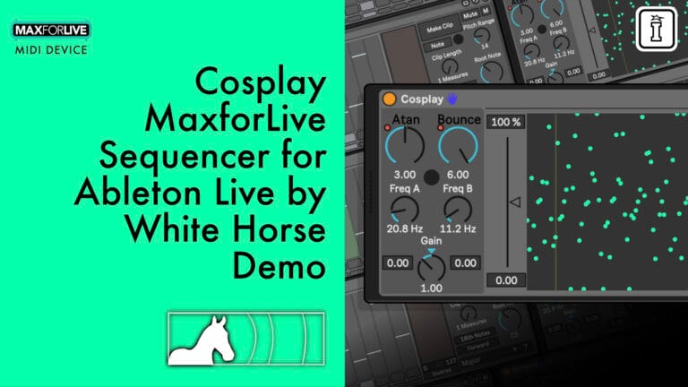 cosplay by white horse