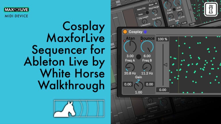 cosplay by white horse