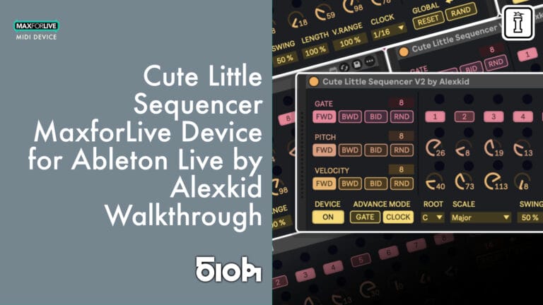 cute little sequencer by alexkid