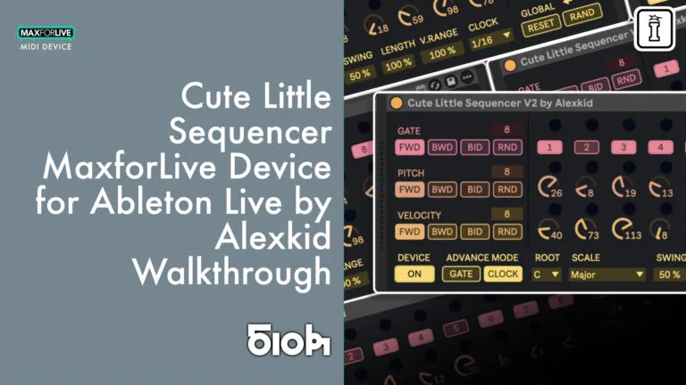 cute little sequencer by alexkid