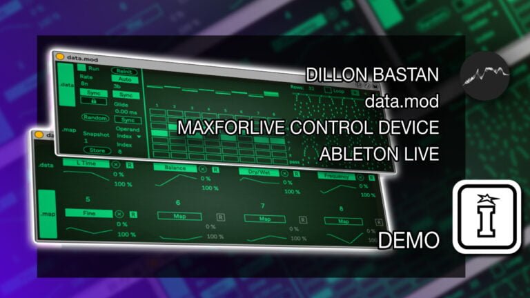 data.mod MaxforLive device for Ableton Live by Dillon Bastan