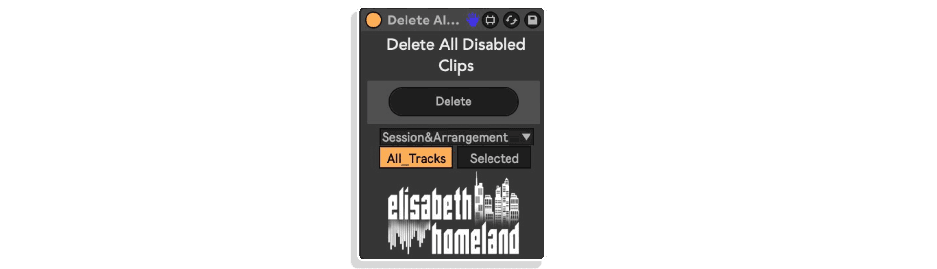 delete all disabled clips by elisabeth homeland
