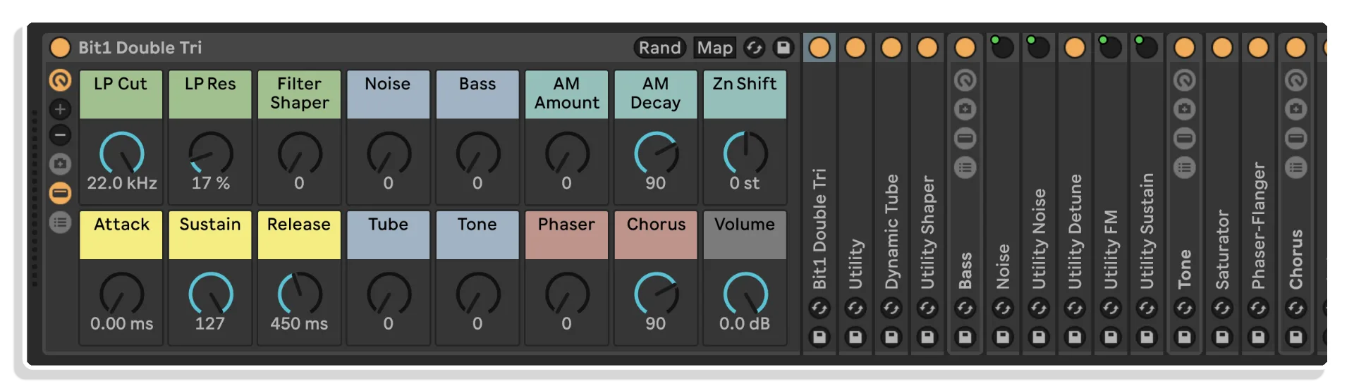 bit one by cluster sound
