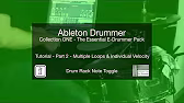 drumrack toggle by ableton drummer