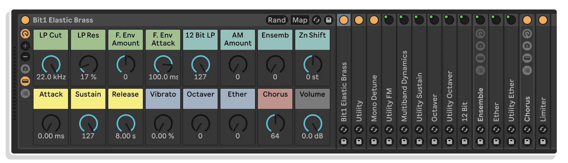 bit one by cluster sound