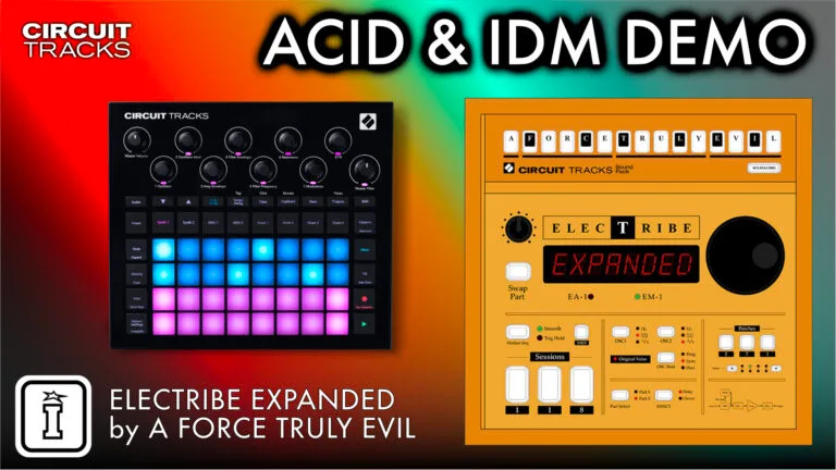 electribe expanded 2 acid & idm demo youtube thumbnail one@3x