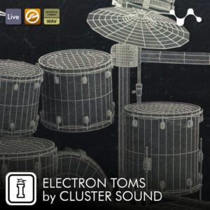 electron toms by cluster sound