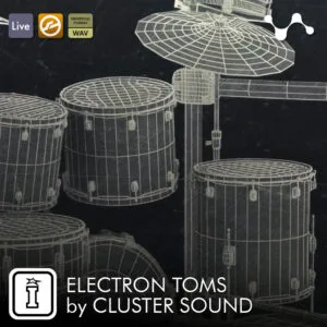 electron toms by cluster sound