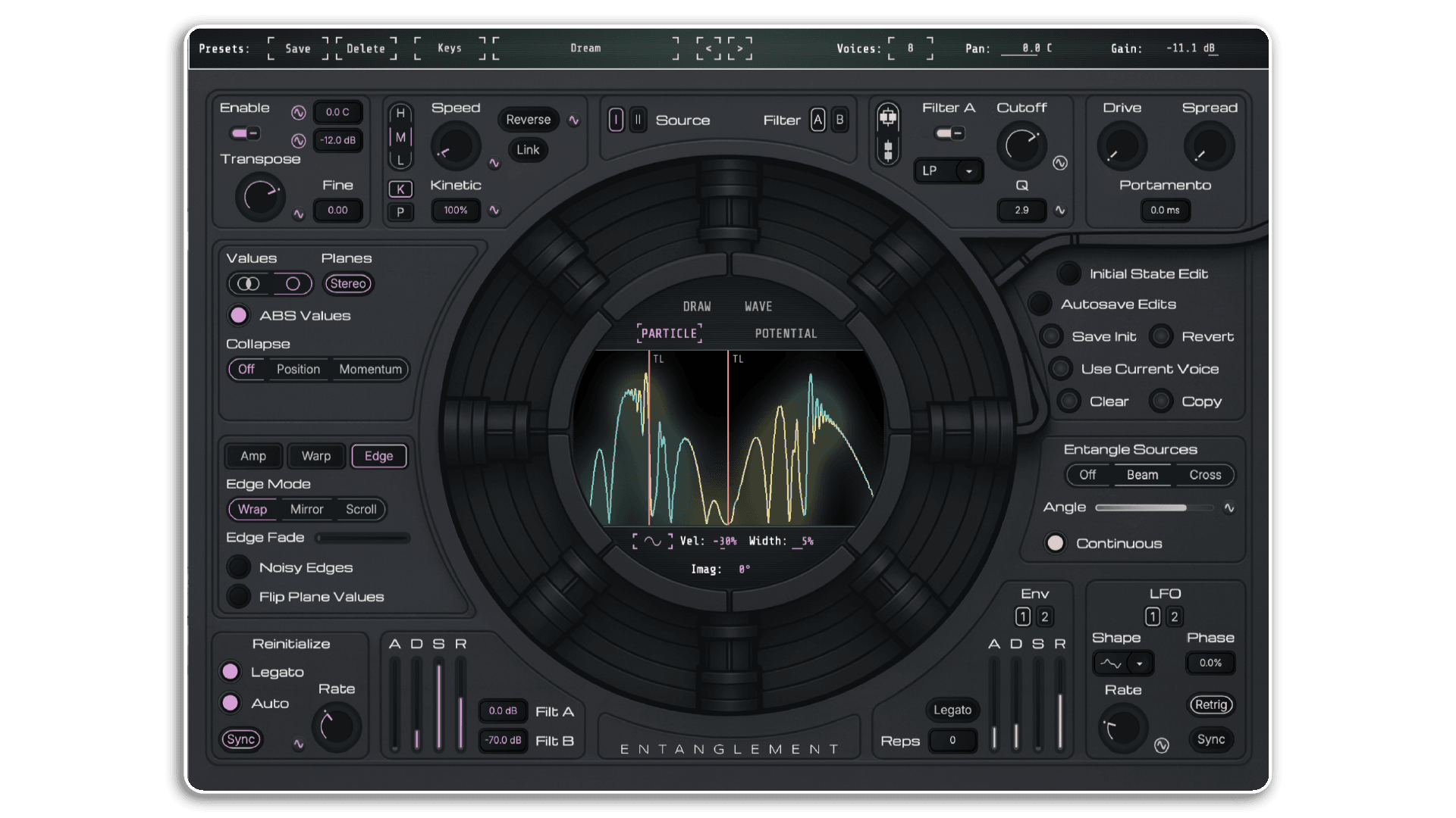 entanglement vst by dillon bastan