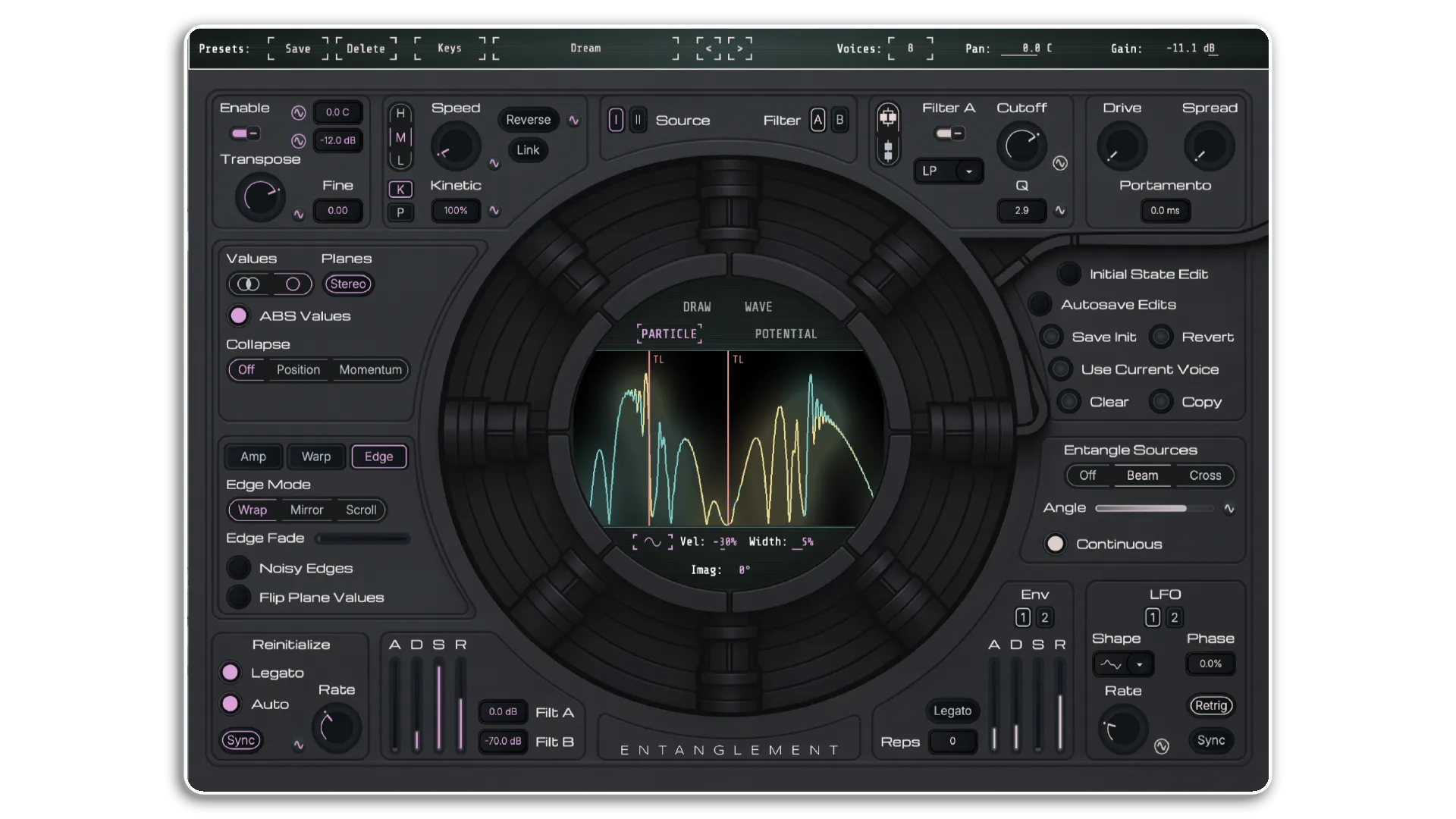 entanglement vst by dillon bastan