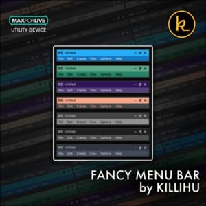 fancy menu bar by killihu