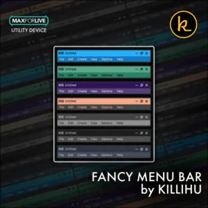 fancy menu bar by killihu
