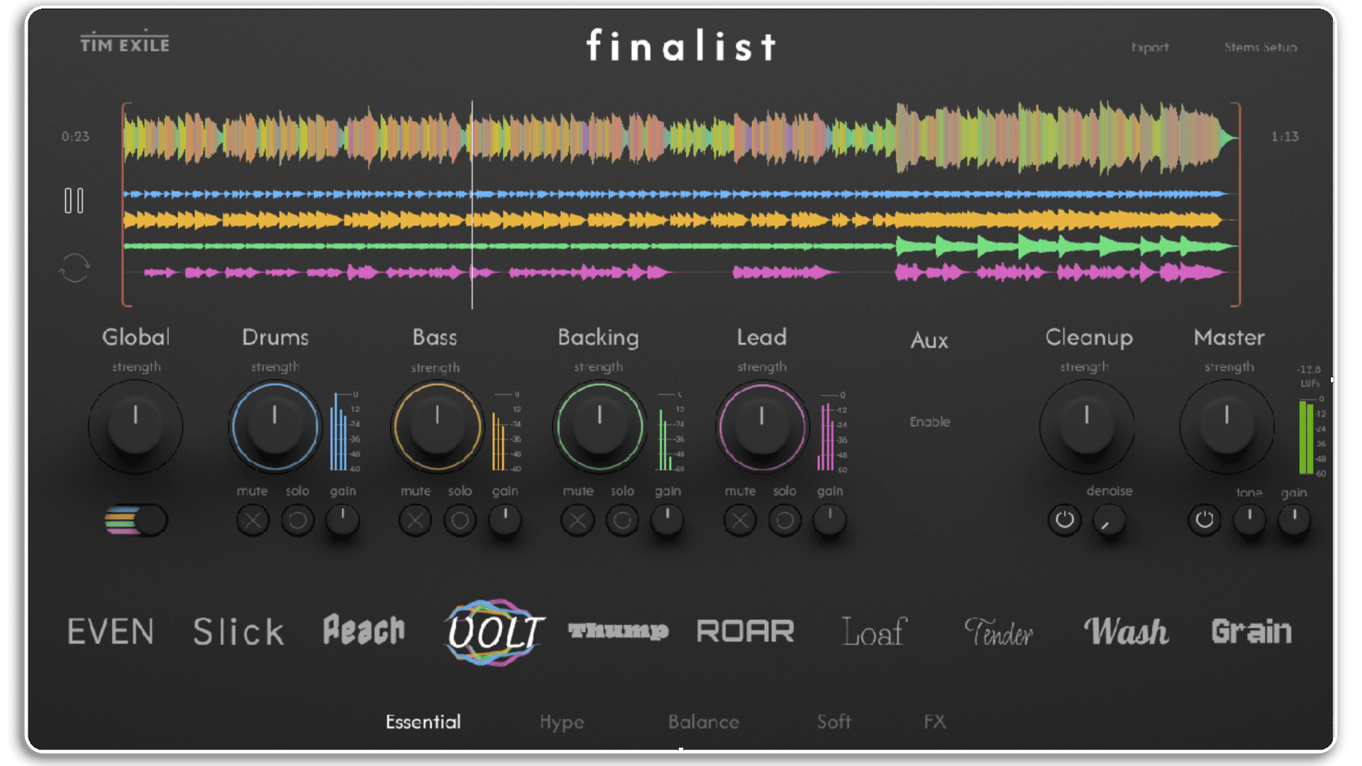 finalist by tim exile