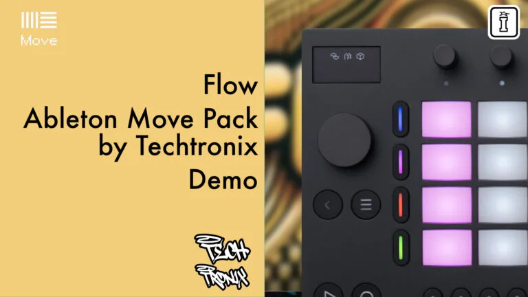 Flow – Electronic Production Pack for Ableton Move & Ableton Note