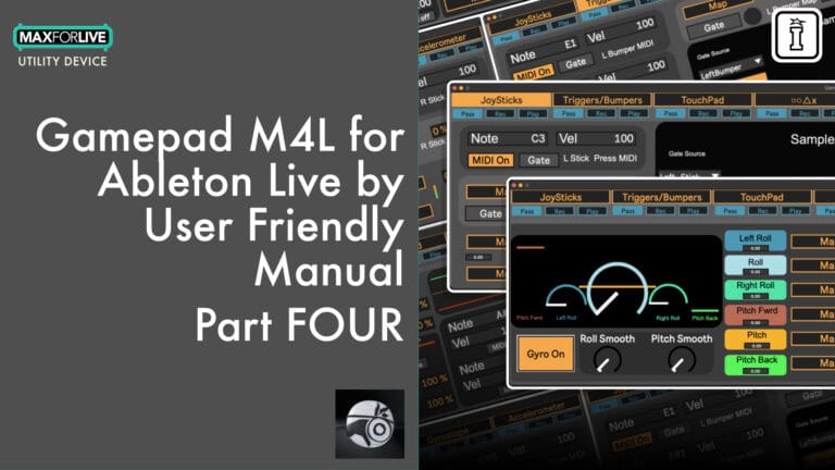 gamepad maxforlive by user friendly