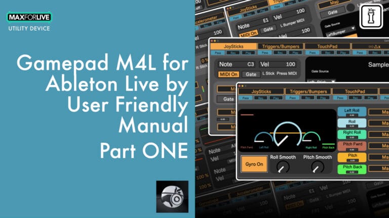 gamepad maxforlive by user friendly