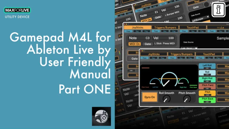 gamepad maxforlive by user friendly