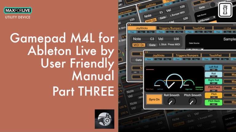 gamepad maxforlive by user friendly