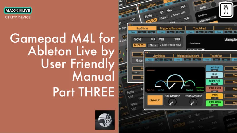 gamepad maxforlive by user friendly