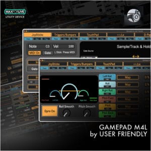 gamepad maxforlive by user friendly
