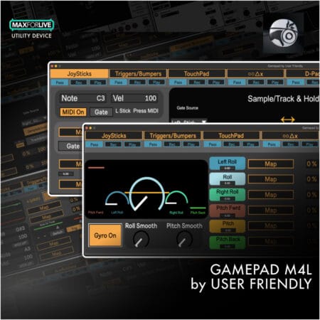 gamepad maxforlive by user friendly