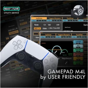 gamepad maxforlive ableton live user friendly thumbnail sony