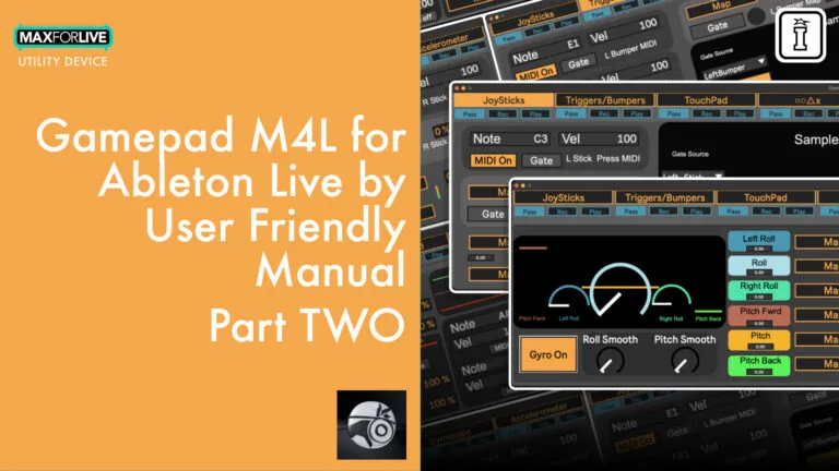 gamepad maxforlive by user friendly