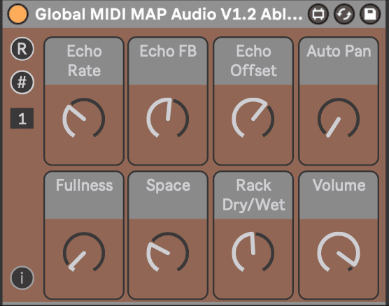 global midi map presets by ableton drummer