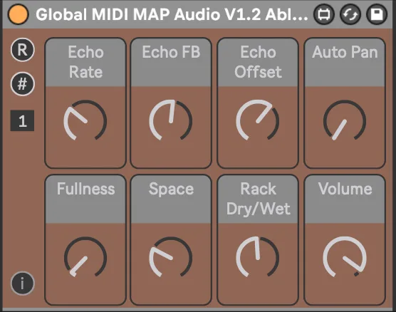 global midi map presets by ableton drummer